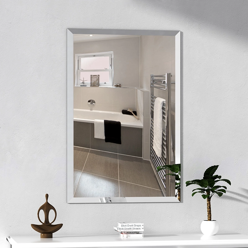 Wall Mounted IP44 Professional Design High Standard Frameless Long Beveled Mirror with Cheap Price