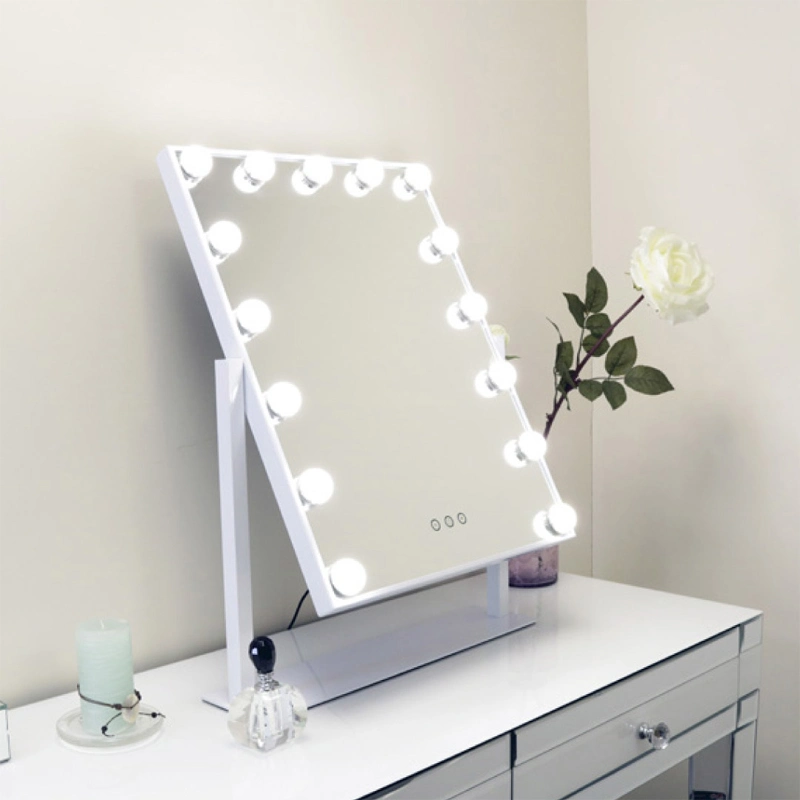 LED Beauty Mirror Magnifying Vanity Makeup Table Hollywood Mirror with LED Light