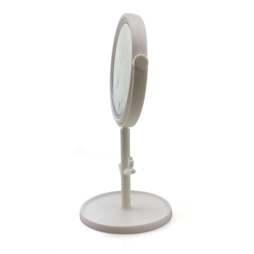 Plastic Singel Side Round LED Vanity Makeup Gifts Cosmetic Table Mirror with Lights