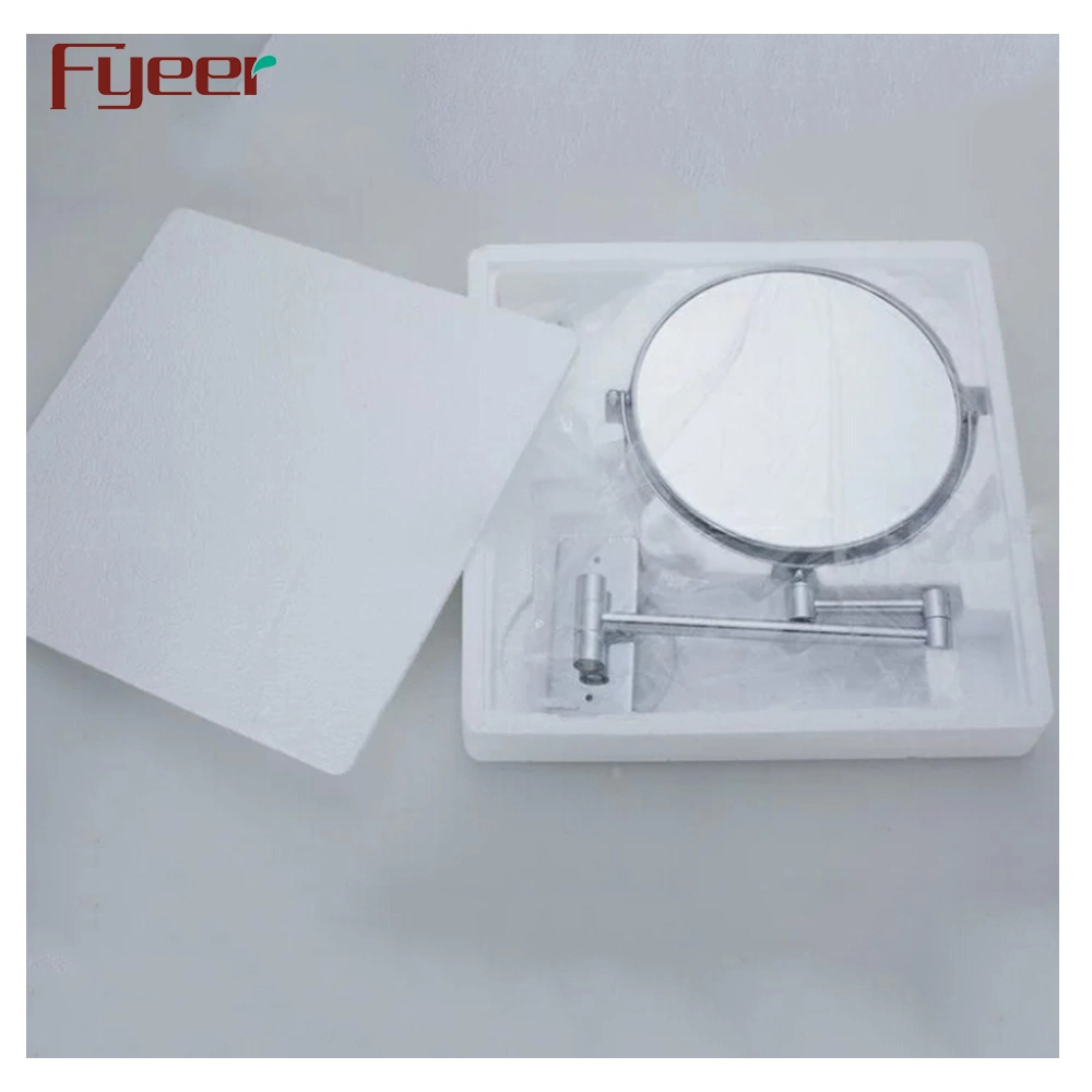 Fyeer Newest Chrome Plated Double Sided Magnifying Magic Fancy Table Mirror