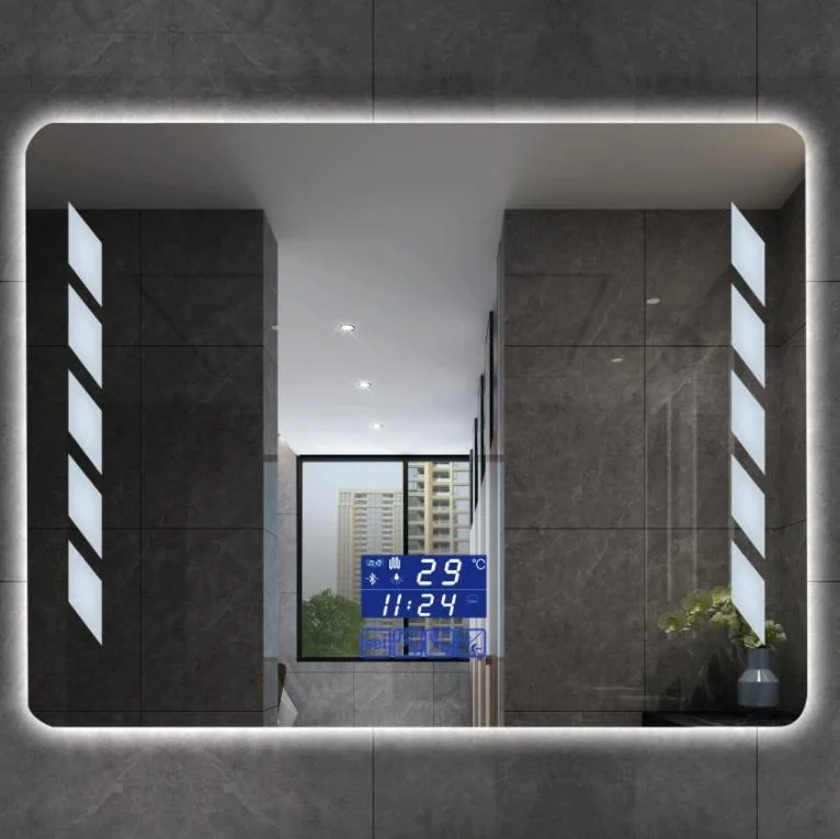 Frameless Illuminated Smart Large Light Wall Mirror LED Mirror Bathroom