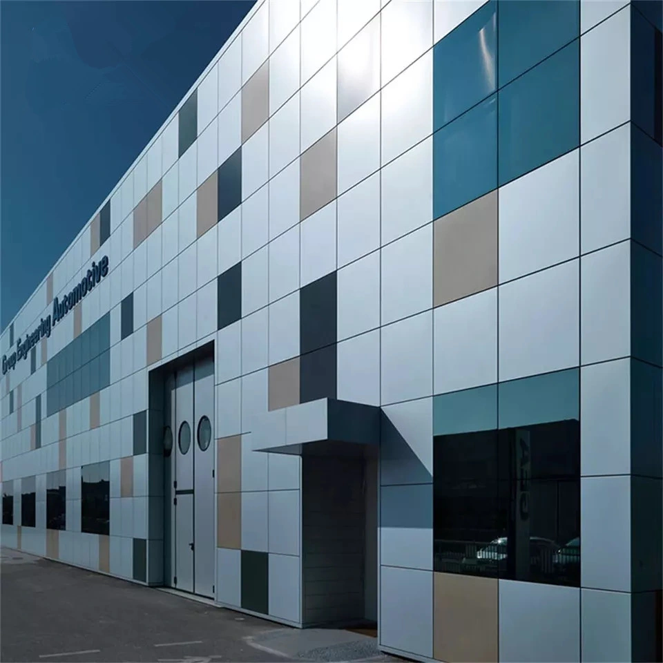 Decorative Metal Systems Aluminum Panel Cladding Curtain Wall