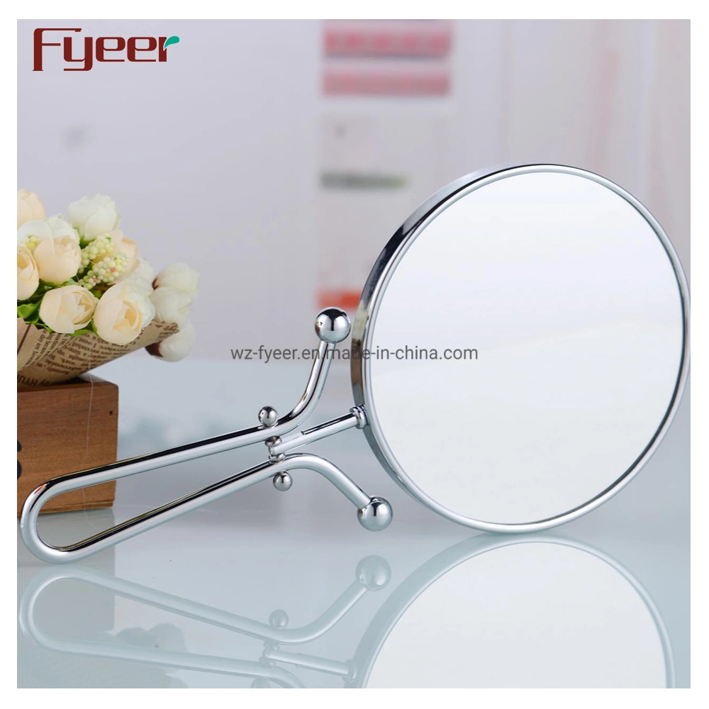 Fyeer Newest Chrome Plated Double Sided Magnifying Magic Fancy Table Mirror