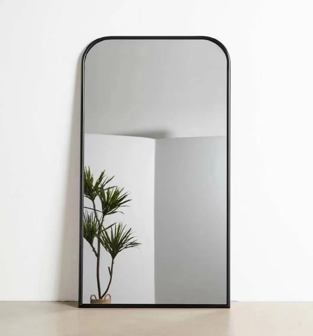 Full Length Black Standing Mirror