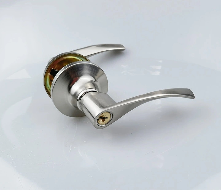 Zinc-Alloy Eye Door Handle Chrome-Plated S-Shaped Anticorrosive Bathroom Handle