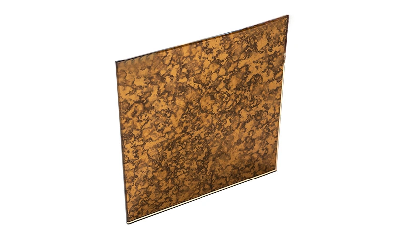 High Quality Wholesale Rose Gold Full Antique Mirror Glass Large Wall Tempered Glass Floor Mirror