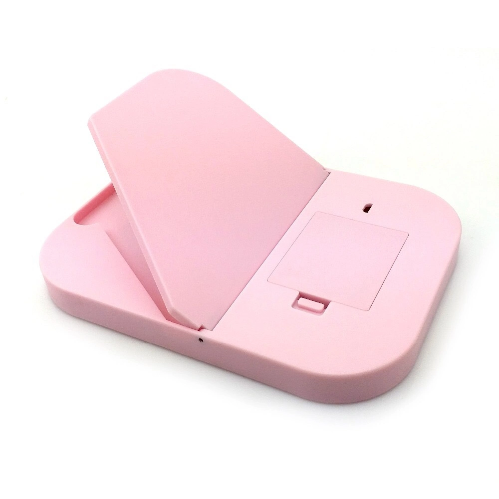 Plastic Desktop Table Folding Cosmetic Makeup Lighted LED Makeup Mirror