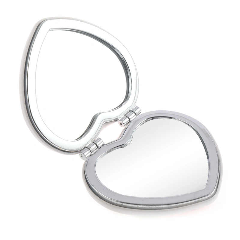 Hot Selling Cosmetic Mirror for Makeup Make Your Own Logo Heart Mirror Private Label