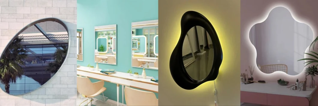 Wholesale Price LED Defogger Lighted Smart Bluetooth Bathroom Mirror with Digital Clock