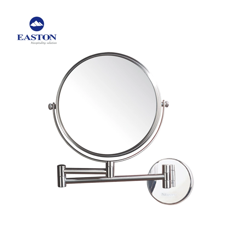 Hot Hotel Bathroom Wall-Mounted Magnifying Mirror with LED Light