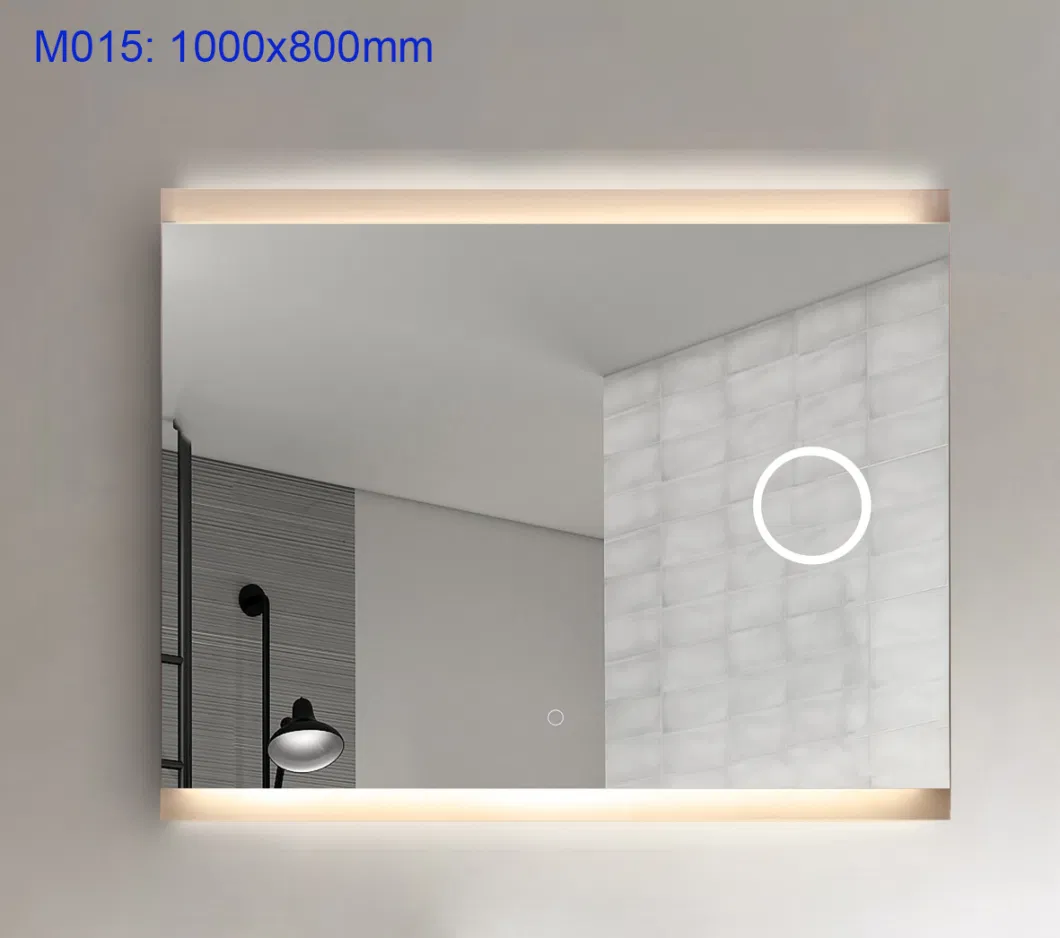 6 Buttons Smart LED Mirror with Magnifying &amp; Bluetooth Function (M008)