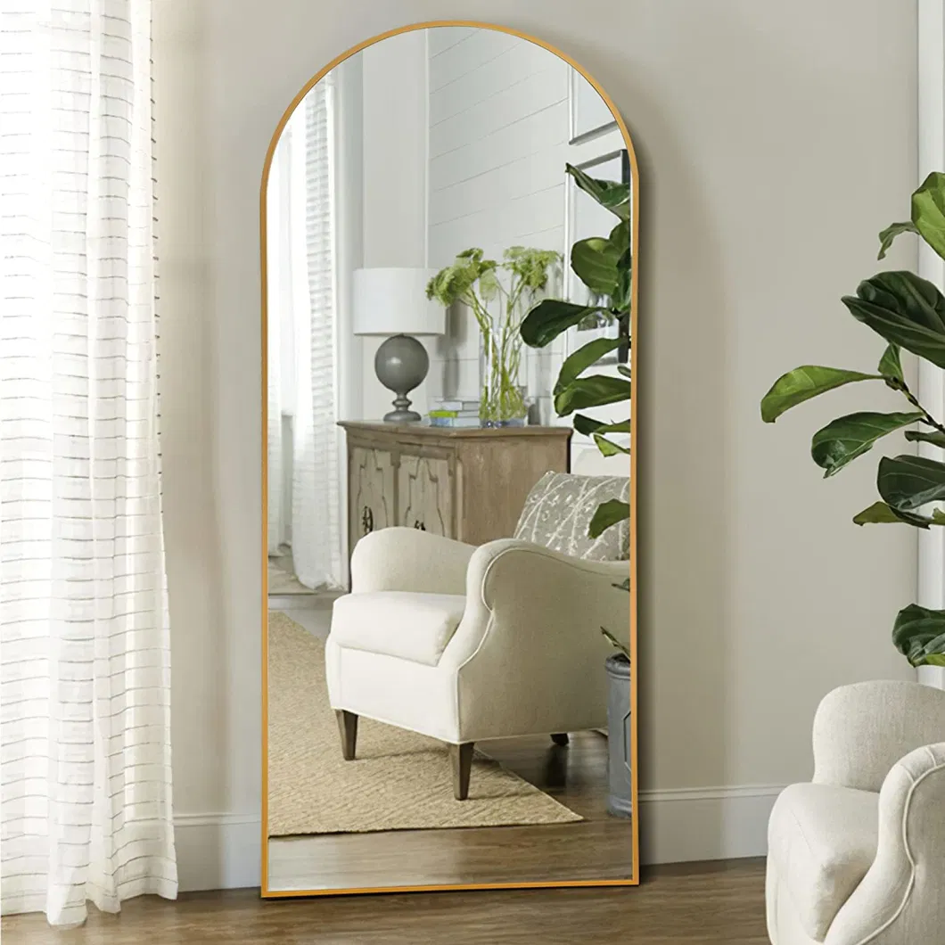 Aluminum Frame Full Body Mirror Dressing Mirror Floor Mirror