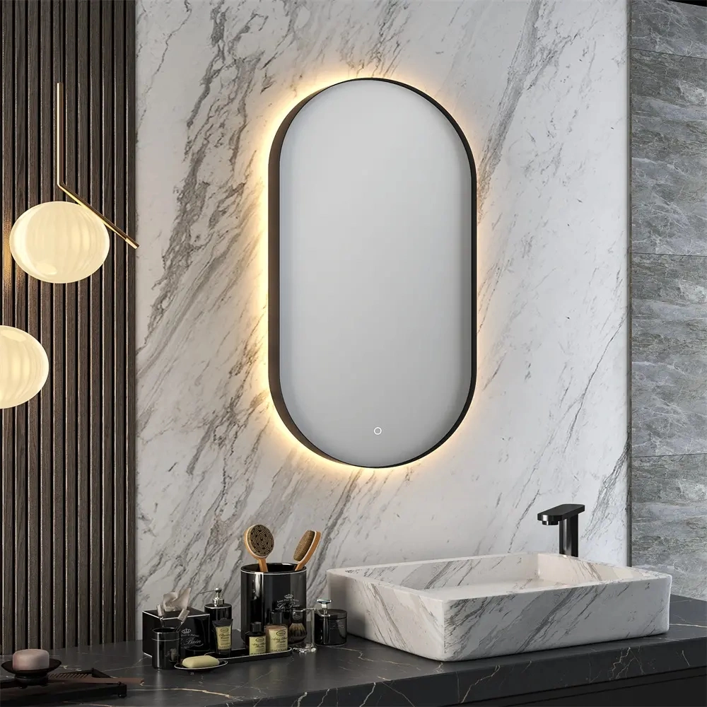 Wholesale LED Bathroom Manufacturer Vanity Dressing Bath LED Illuminated Smart Lighted Waterproof Highlight Frameless LED Mirror