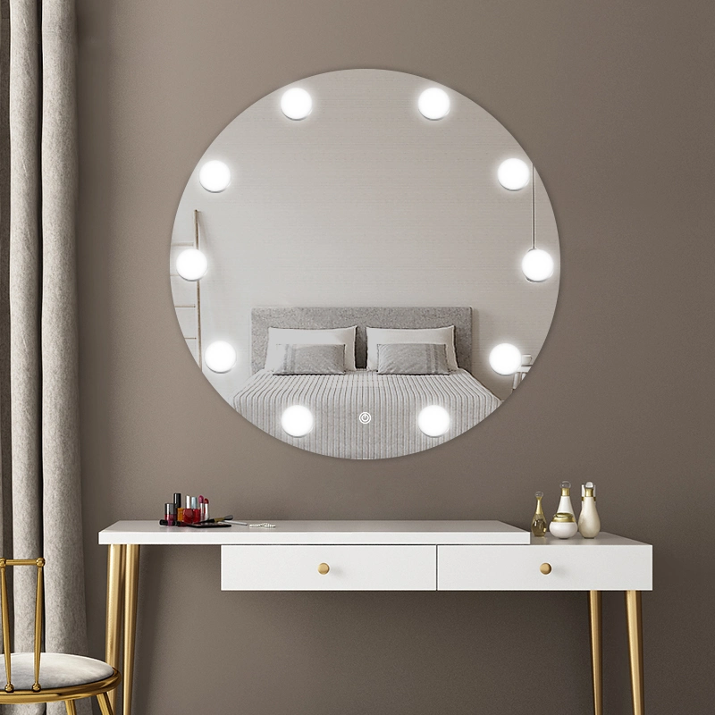 2024 Zhongshan Lighting Factory LED Bathroom Makeup Full Body Mirror Headlight