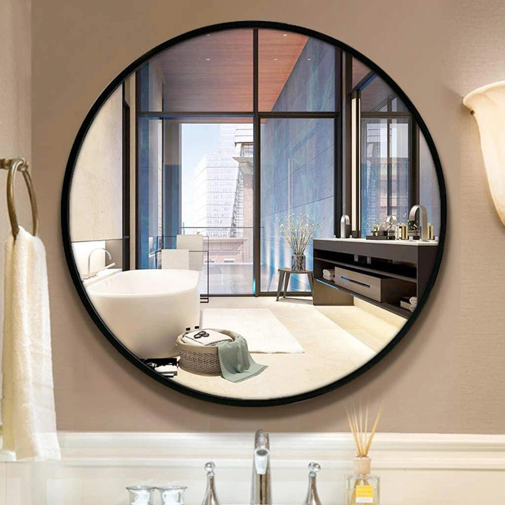 Aluminum Framed Mirror Wall Mounted Mirror Washbasin Mirror for Northern Europe Decoration