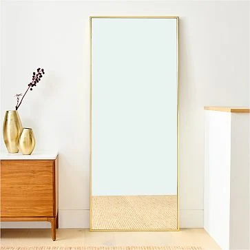 Ins European America Canada Bedroom Dressing Floor Stand Arch Wall Full Length Mirror