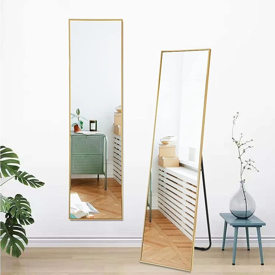 Ins European America Canada Bedroom Dressing Floor Stand Arch Wall Full Length Mirror