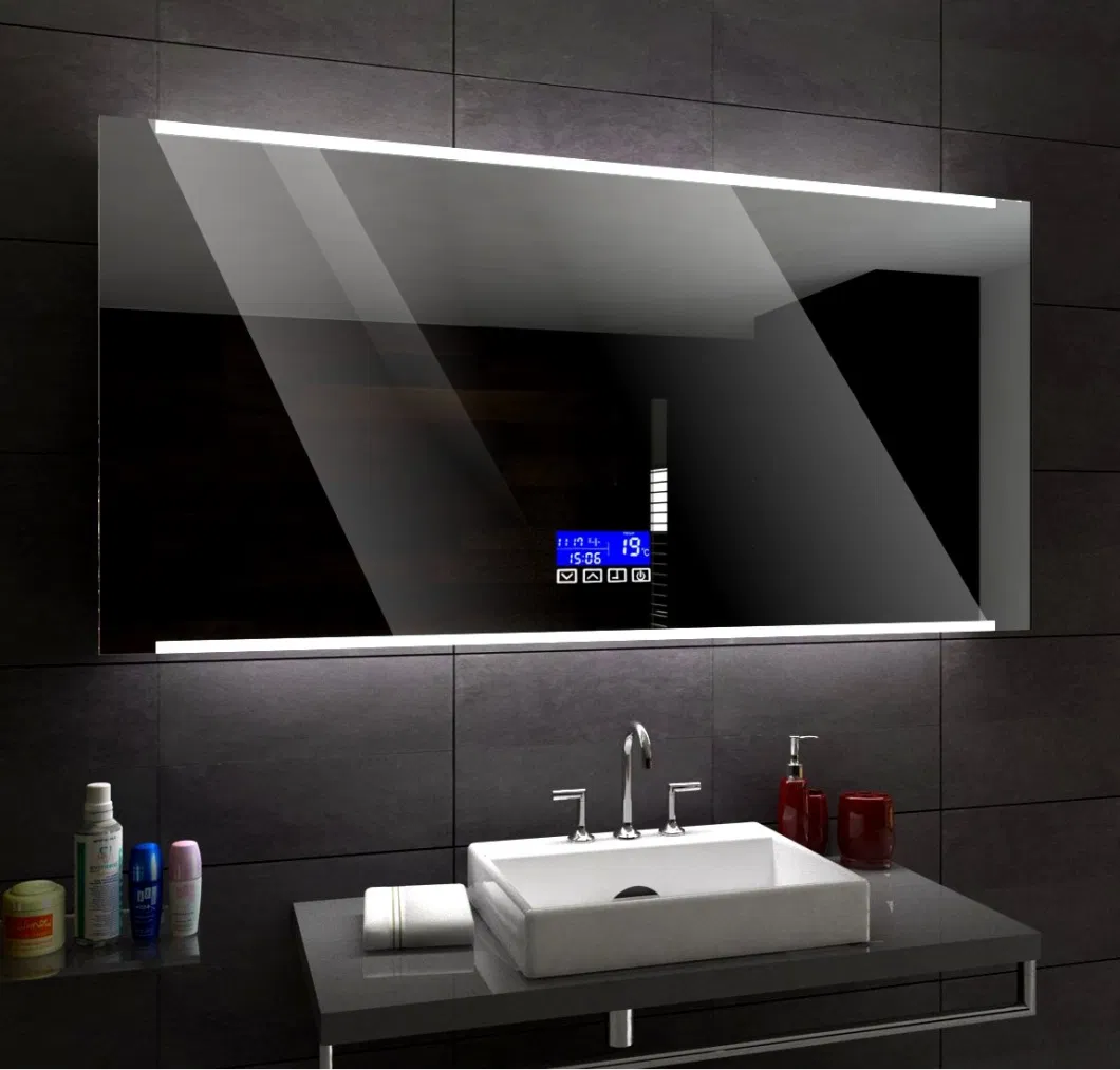 Bathroom Vanity Mirror LED Makeup Mirrors Illuminated Hanging Rectangular Bathroom Mirror