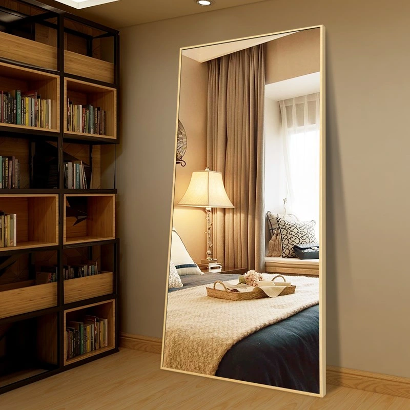 High Quality Modern Home Room Wall Decor Makeup Dressing Floor Full-Length Body Standing Mirror