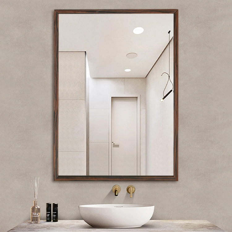 Most Popular Wooden Frame Wall Mirror Decore Frame Mirror for Bathroom Mirror