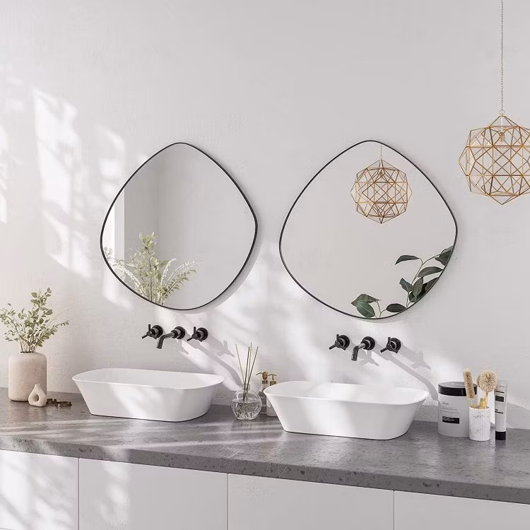 Wholesale 1800*600mm Standing Silver Mirror Full Length Floor Mirror with Aluminum Frame