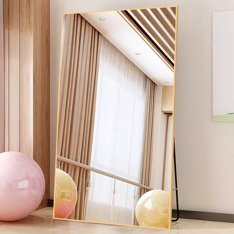 Big Wall Mirrors Standing Mirror Gold Mirror Floor Stand Mirror Floor Mirror Explosion-Proof Mirror Large Mirror