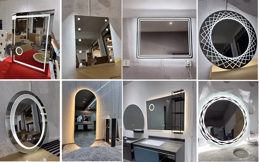 Salon Furniture Smart Home Furniture Magnifying 3X LED Mirror