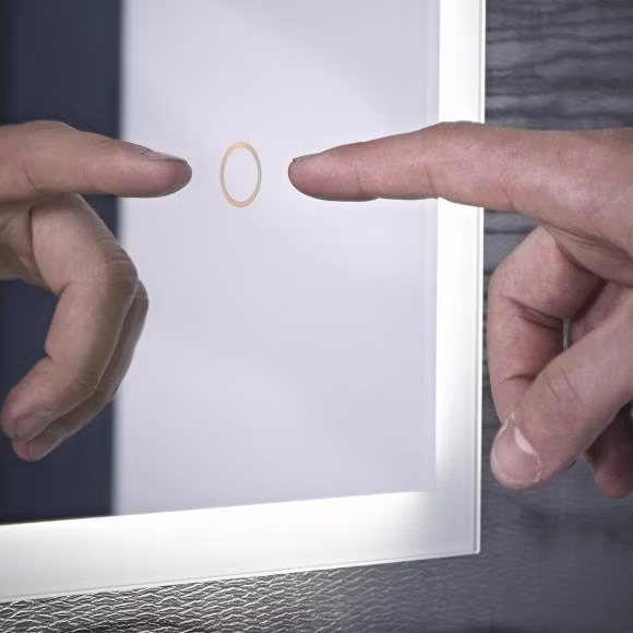 Salon Furniture Smart Home Furniture Magnifying 3X LED Mirror
