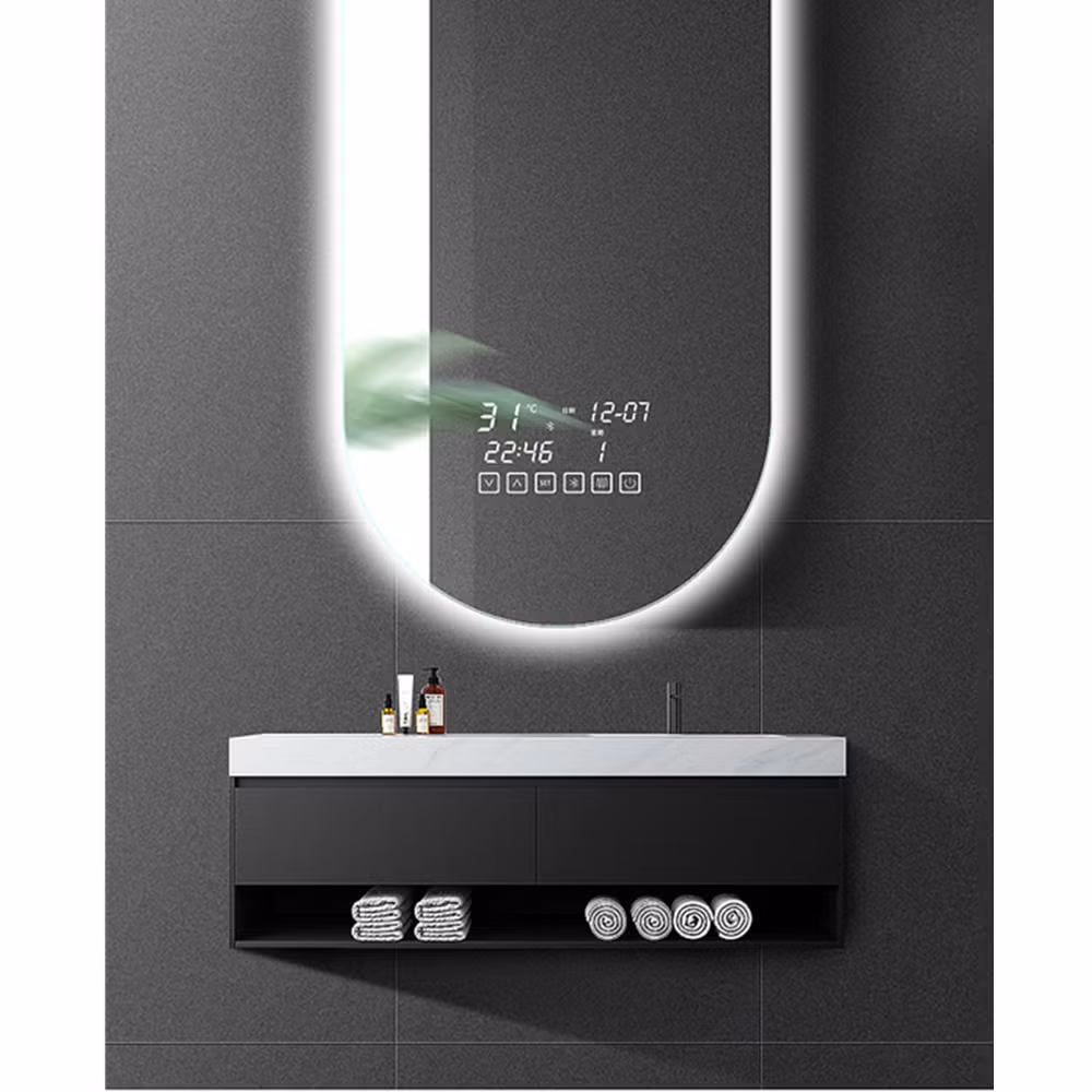 Modern Smart Arch Double Sided Light Emitting LED Bathroom Mirror