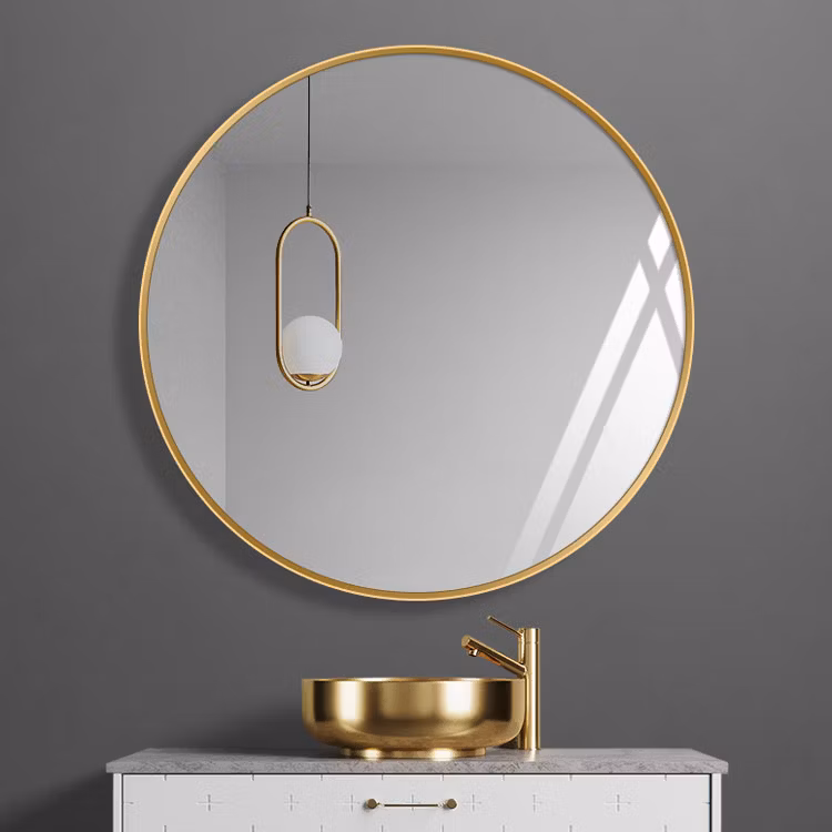 Wholesale 1800*600mm Standing Silver Mirror Full Length Floor Mirror with Aluminum Frame