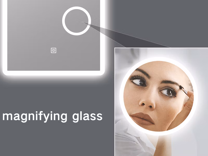Salon Furniture Smart Home Furniture Magnifying 3X LED Mirror