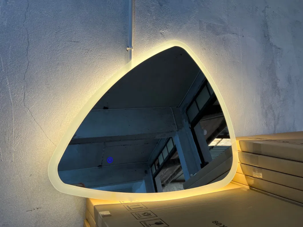 Lighted LED Vanity Mirrors for Bathrooms Modern Frameless Wall Mounted Illuminated Luxury