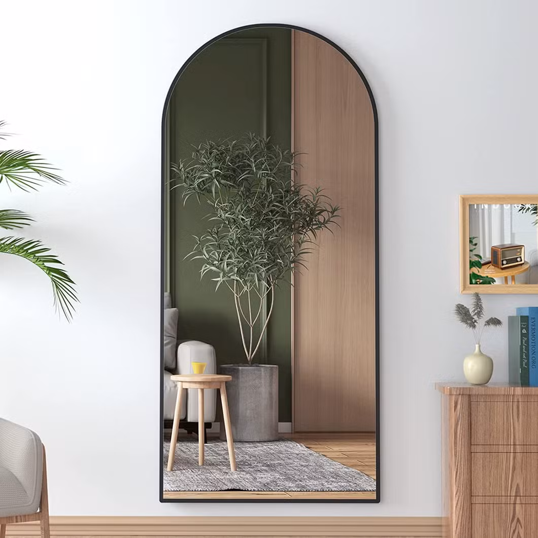 Metal Frame Full Length Mirror Mirror Archarch Long Mirror