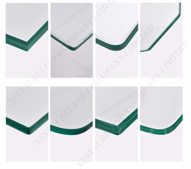 Frameless Hexagon/Oval/Round/Square/Rectangle Plain Beveled Bathroom Mirror