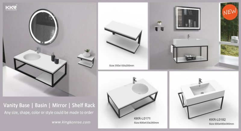 Whole Sets Customized Vanity Sink Sets Bathroom LED Mirrors