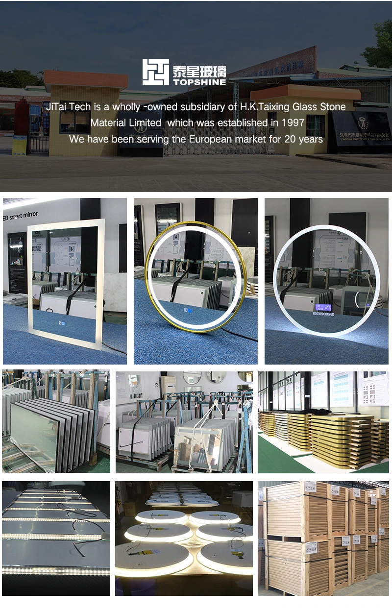 China Manufacture Customized Aluminum Alloy / Stainless Steel Frame Mirror Pass TUV/GS/ETL/CE Certificate