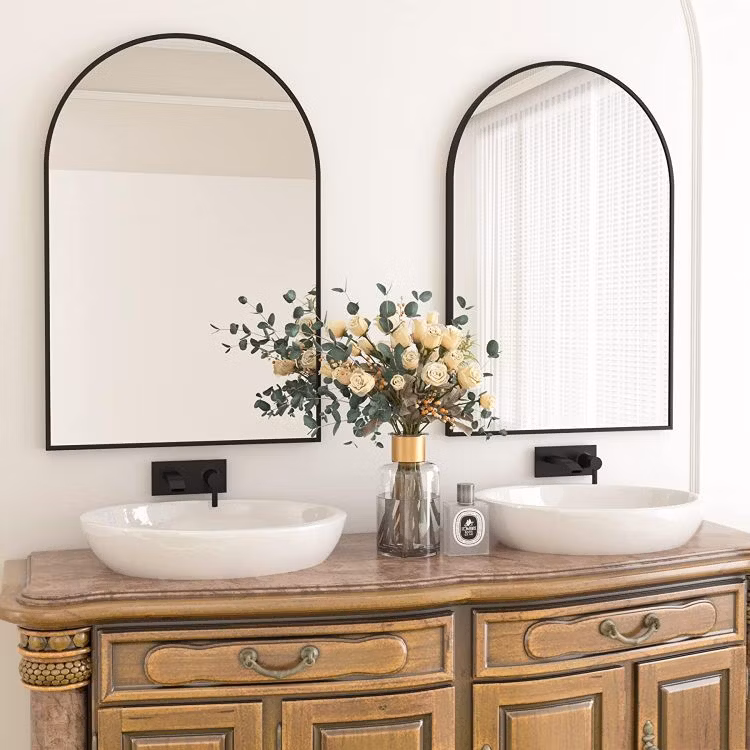 Wholesale 1800*600mm Standing Silver Mirror Full Length Floor Mirror with Aluminum Frame