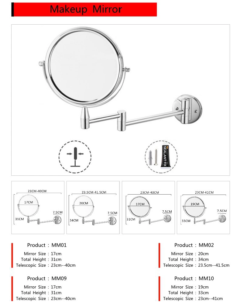 Customizable 600*800 Wall Mounted Smart Mirror LED Vanity Bathroom Mirror with Single Touch Screen/Light/Frameless