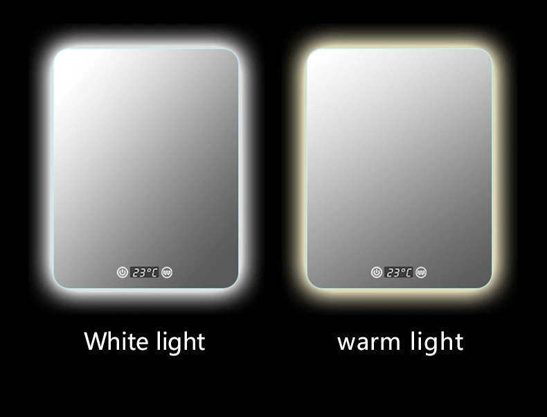 European-Style Large Customized LED Decorative Dressing Frameless Rectangle Bathroom Mirrors