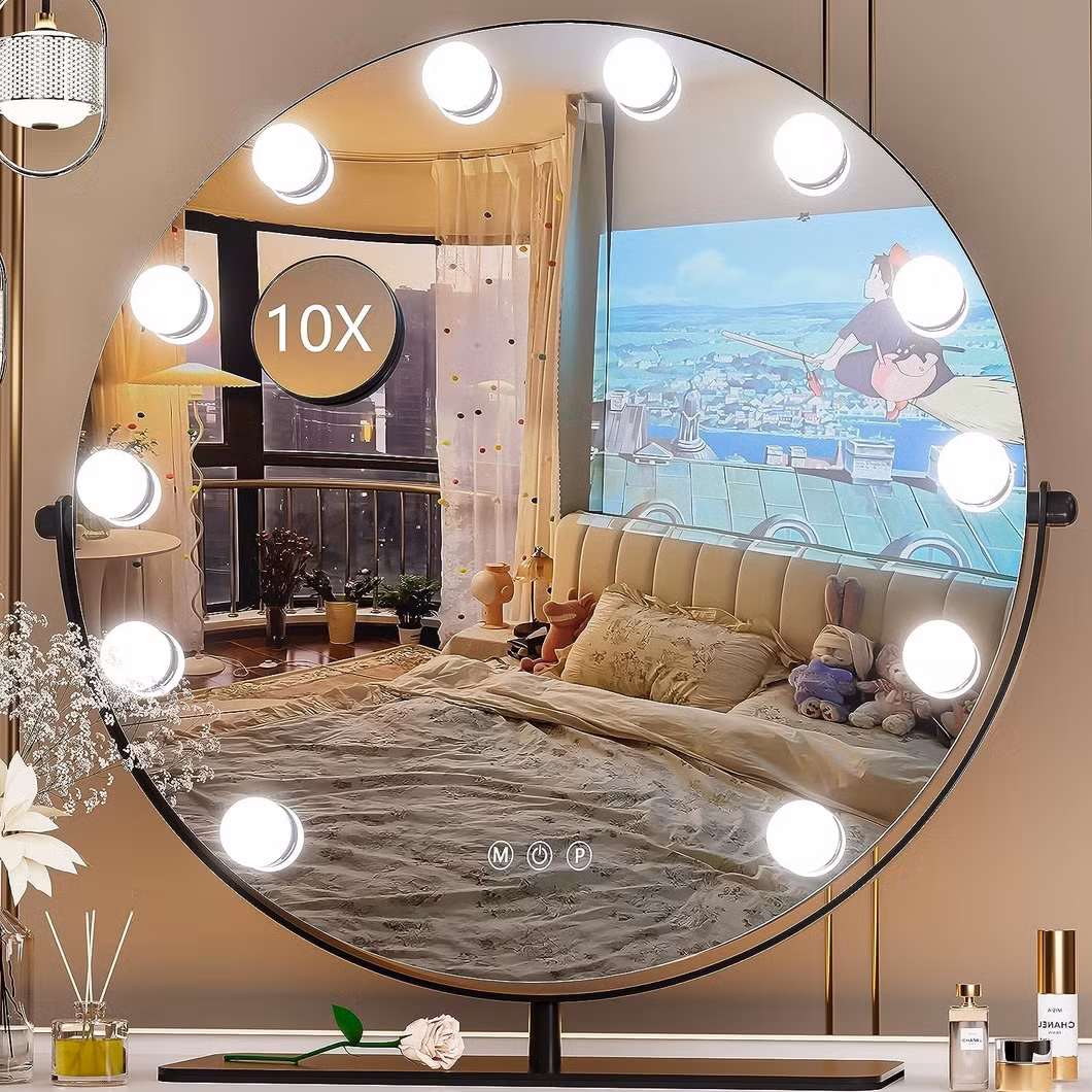 Vanity Lights Hollywood Style LED Mirror Light 10 Dimmable Bulbs Makeup Light