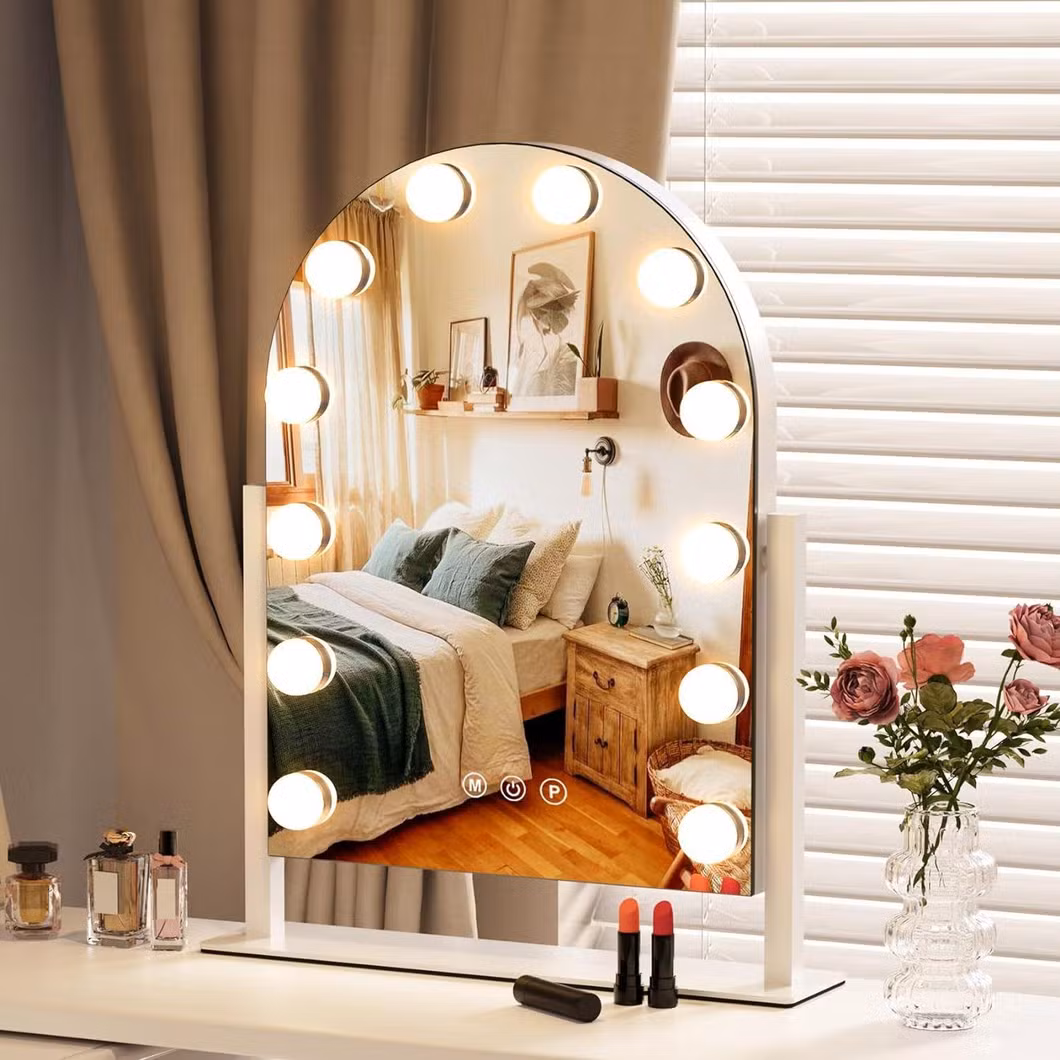 Vanity Lights Hollywood Style LED Mirror Light 10 Dimmable Bulbs Makeup Light