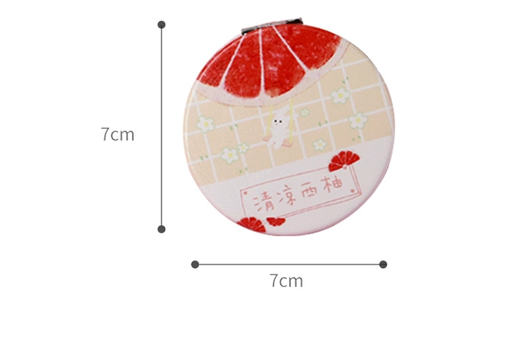 Cosmetic Make up Pocket Mirror Mini Wholesale Small Fold Portable Travel Make up Mirror