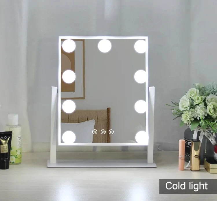 High Quality Hollywood Vanity Tabletop Makeup Mirror Cosmetic Mirror