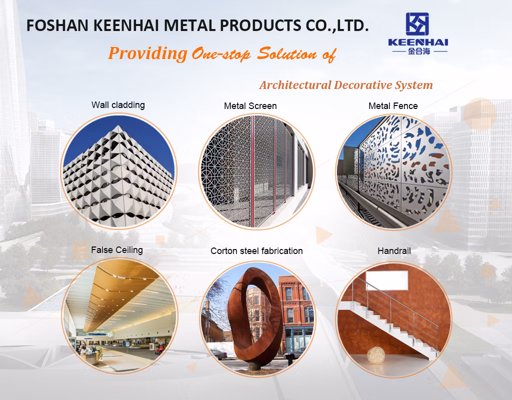 Special Shape Aluminum Custom Ceiling Decorative Design False Ceiling (KH-SMC-10)