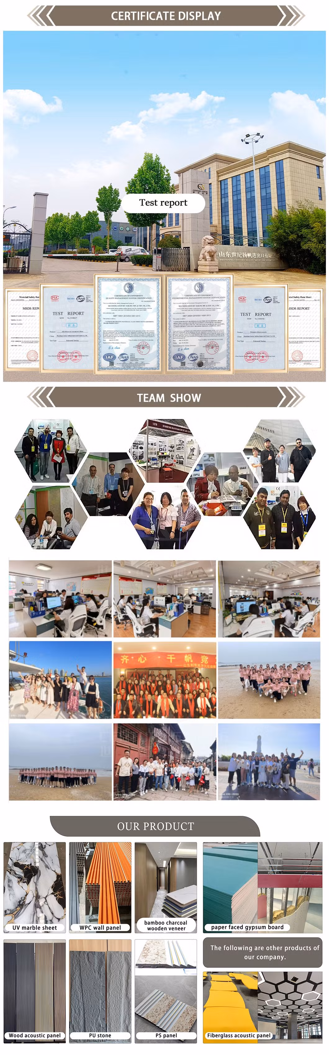 Eco-Friendly Wood Veneers Seamless for Decoration Materials and Partition Trading