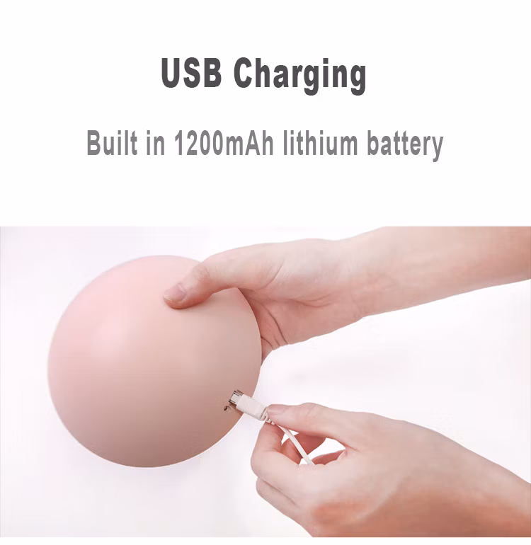 360 Degree Rechargeable LED Desktop Makeup Mirror Magnet Adsorption Mini Lighting Wall Mirror Decorative