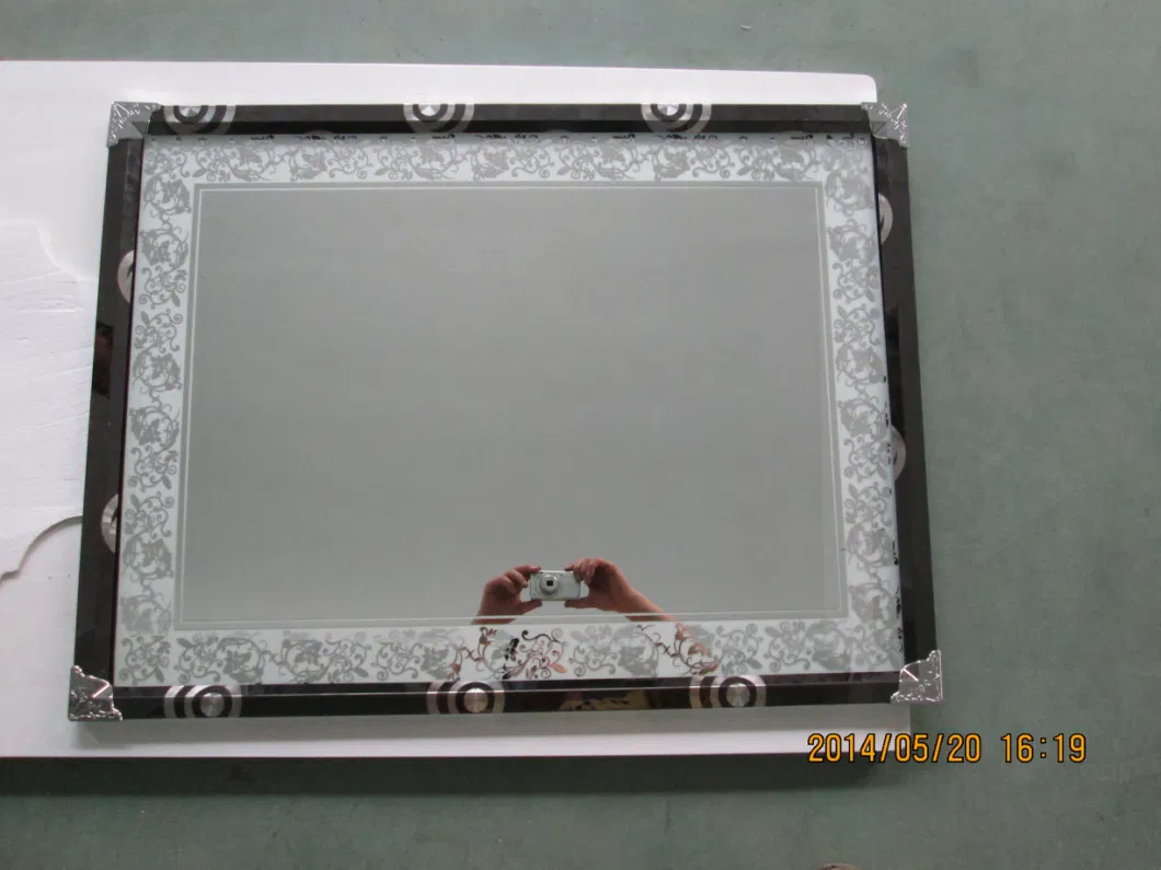 Steel Metal Frame Rustproof New Modern LED Wall Bathroom Mirror