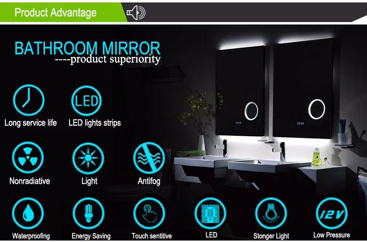 Decoration Mirror Bathroom Mirror / Shelf Mirror / LED Light Mirror