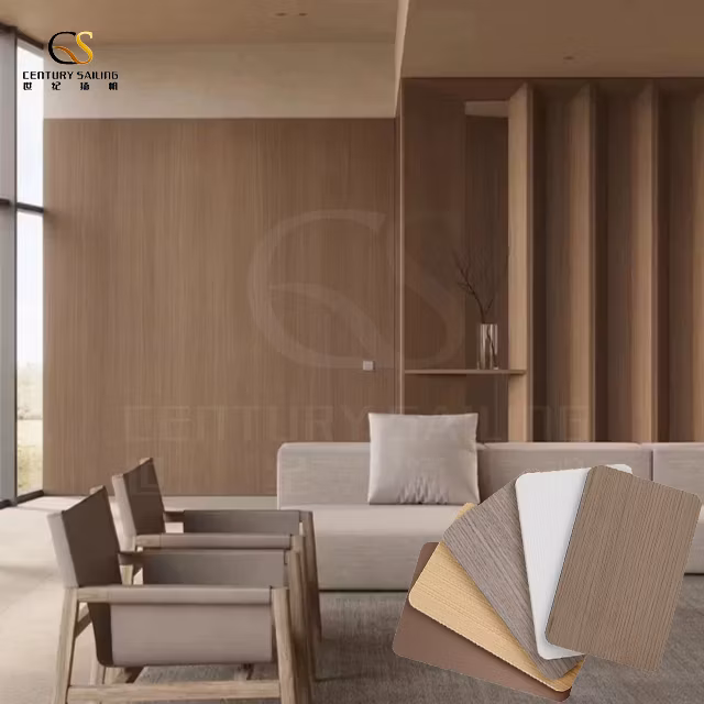 Hot Sale Wood Veneer Waterproof Decorative Wall Cladding Interior Decorations