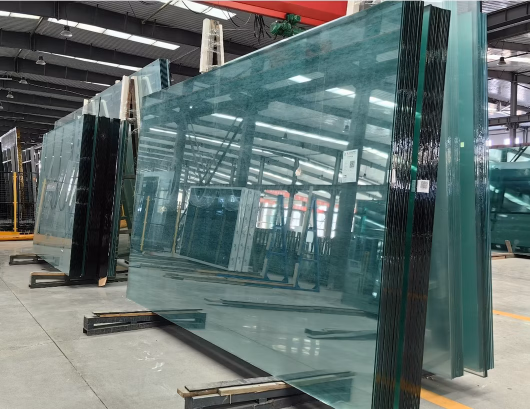 Laminated Raw Material Transparent Float Glass Window Glass Custom Tempered Glass Factory